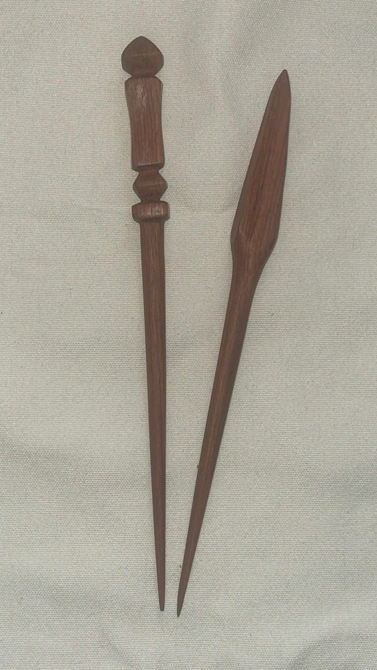 Pic à cheveux « Bouné « en bois l’unité